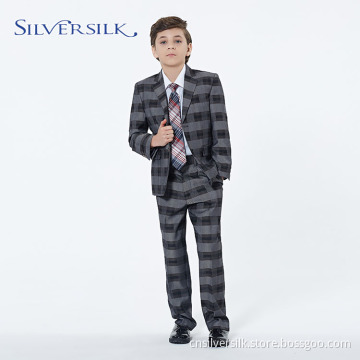 Europäischer Großhandel Uniform Kinder Anzug Jungen Formaler Blazer
